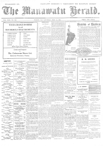 Issue page