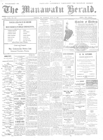 Issue page