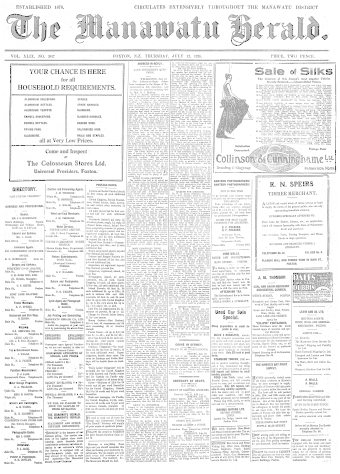 Issue page