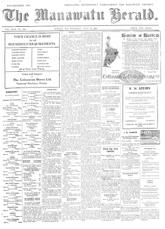 Issue page