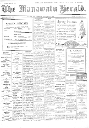 Issue page