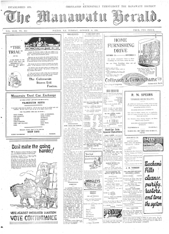 Issue page