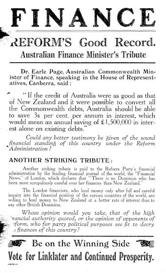 Issue page