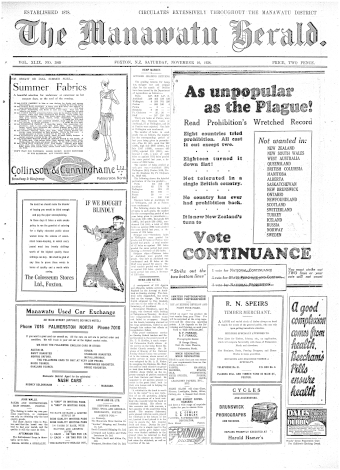 Issue page