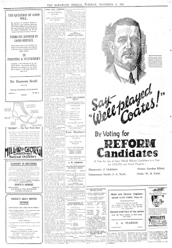 Issue page