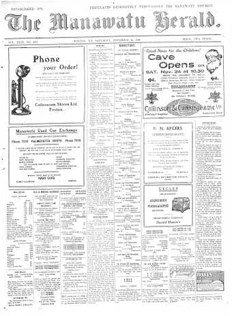 Issue page