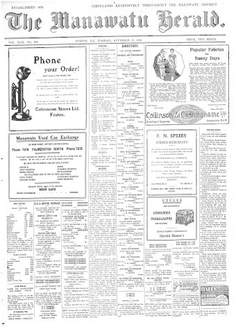 Issue page