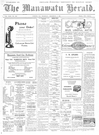 Issue page