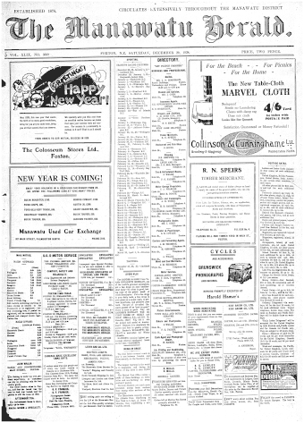 Issue page