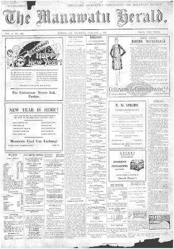 Issue page