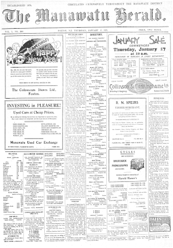 Issue page
