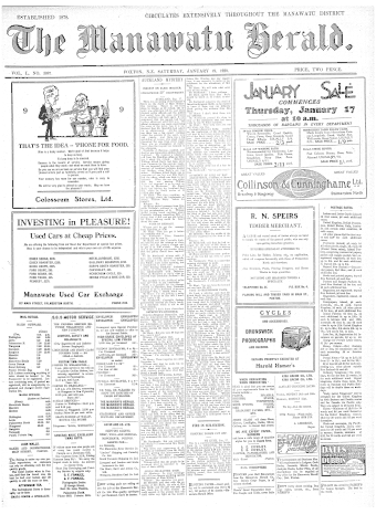 Issue page