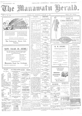 Issue page