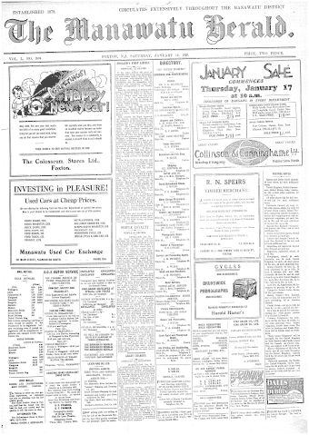 Issue page