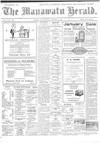 Issue page