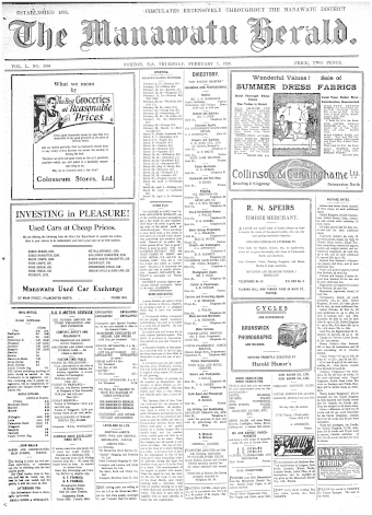 Issue page