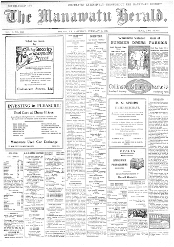 Issue page