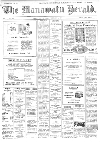 Issue page