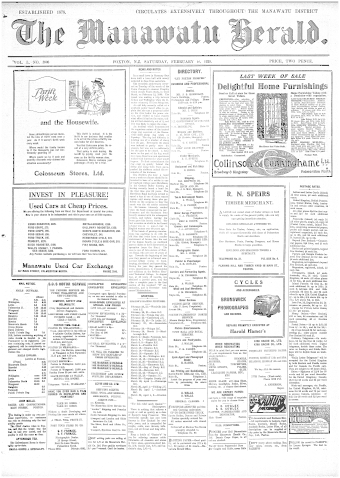 Issue page
