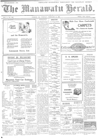 Issue page