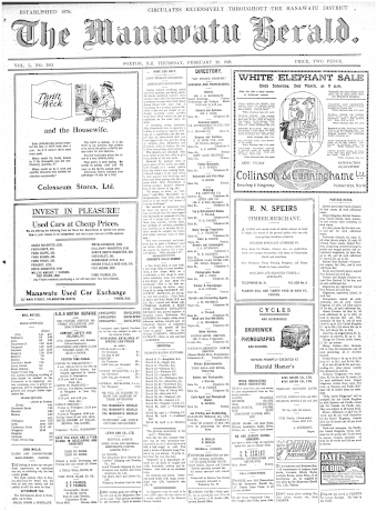 Issue page