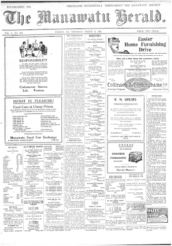 Issue page