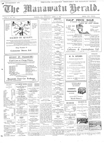 Issue page