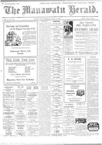 Issue page