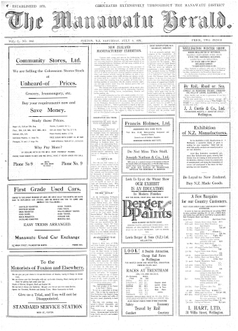 Issue page