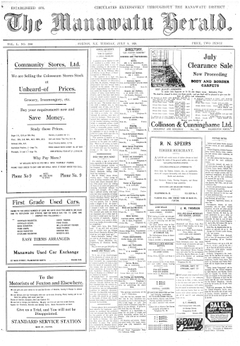 Issue page