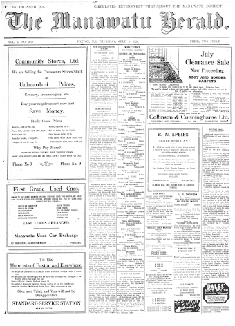 Issue page