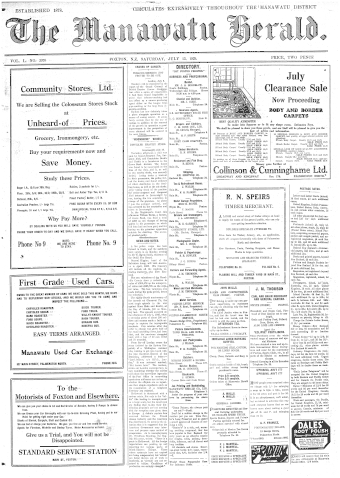 Issue page
