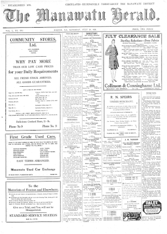 Issue page
