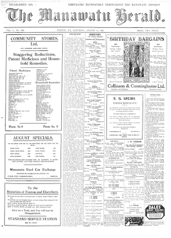 Issue page