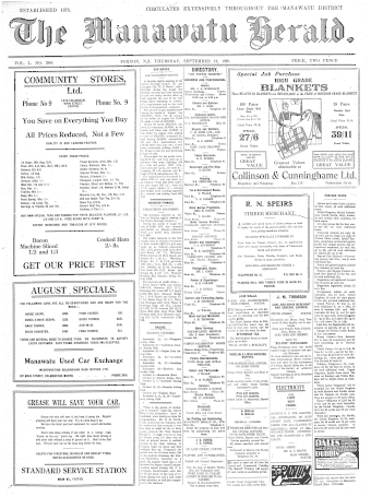 Issue page