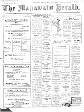 Issue page