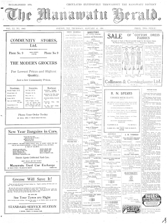 Issue page