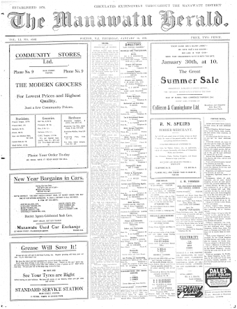Issue page