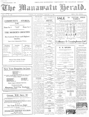 Issue page