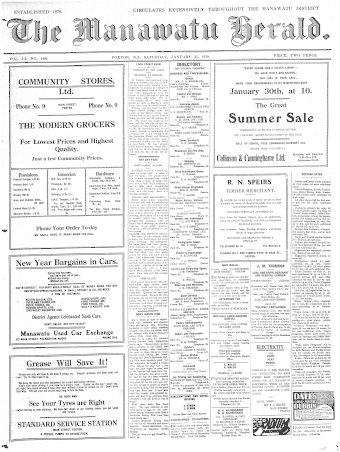 Issue page