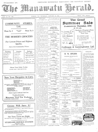 Issue page