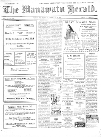 Issue page
