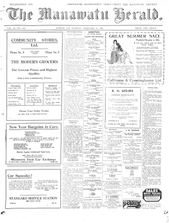 Issue page