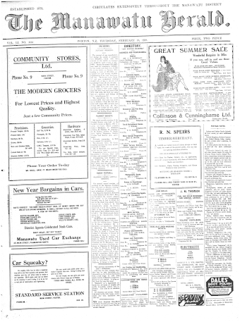 Issue page