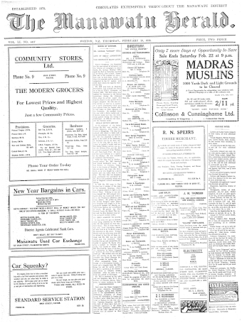 Issue page