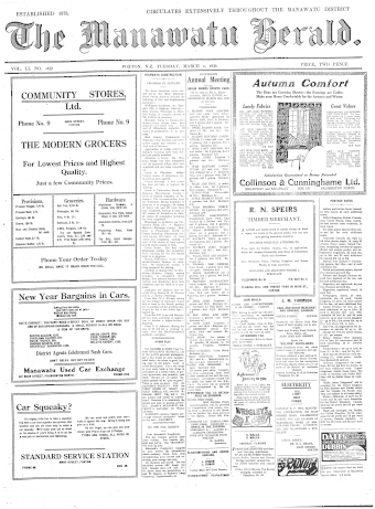 Issue page