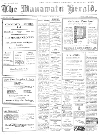 Issue page