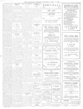 Issue page