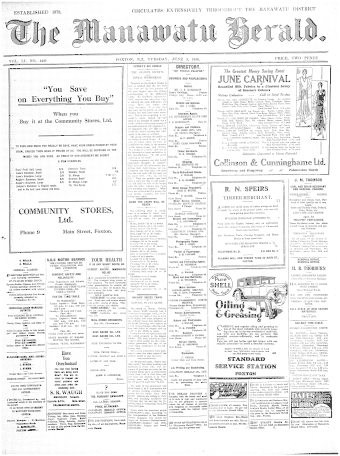 Issue page