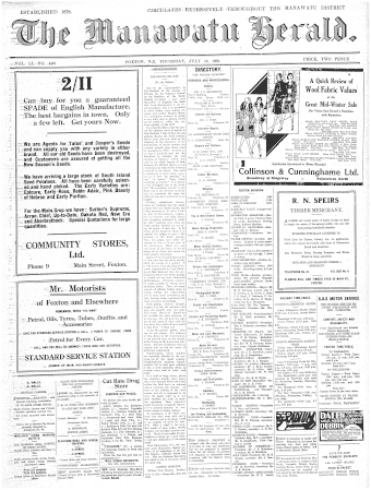 Issue page